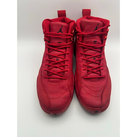 Air Jordan 12 Retro Gym Red XII All Red Sneakers Mens Size 12.5 130690-601 main image 6